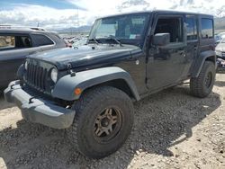 Salvage cars for sale at Magna, UT auction: 2016 Jeep Wrangler Unlimited Sport