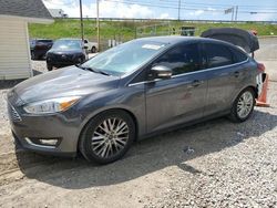 Salvage cars for sale from Copart Northfield, OH: 2015 Ford Focus Titanium