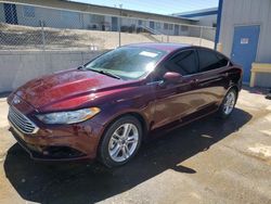 Salvage cars for sale at Albuquerque, NM auction: 2018 Ford Fusion SE