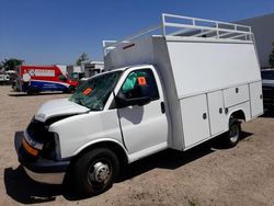 Salvage trucks for sale at Colton, CA auction: 2021 Chevrolet Express G3500