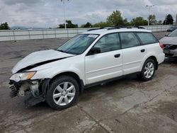 Salvage cars for sale at Littleton, CO auction: 2009 Subaru Outback 2.5I