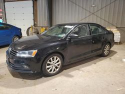 Salvage cars for sale from Copart West Mifflin, PA: 2015 Volkswagen Jetta SE