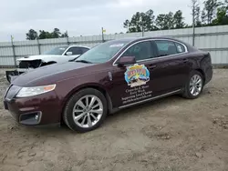 Salvage cars for sale from Copart Harleyville, SC: 2010 Lincoln MKS