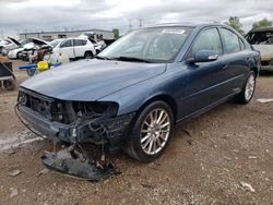 Salvage cars for sale at Elgin, IL auction: 2007 Volvo S60 2.5T