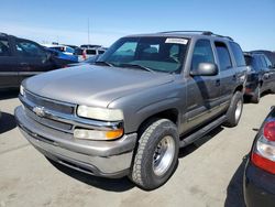 Salvage cars for sale at Martinez, CA auction: 2002 Chevrolet Tahoe C1500