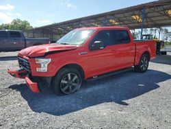 Salvage cars for sale at Cartersville, GA auction: 2016 Ford F150 Supercrew