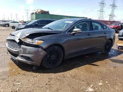 Salvage cars for sale from Copart Elgin, IL: 2015 Ford Fusion SE