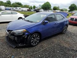 Salvage cars for sale from Copart Hillsborough, NJ: 2017 Toyota Corolla L