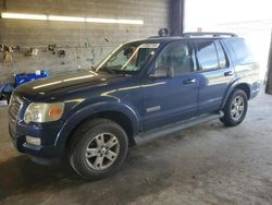 Salvage cars for sale at Angola, NY auction: 2007 Ford Explorer XLT