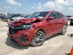 Salvage cars for sale from Copart Houston, TX: 2021 Buick Encore GX Preferred