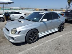 Subaru salvage cars for sale: 2002 Subaru Impreza WRX