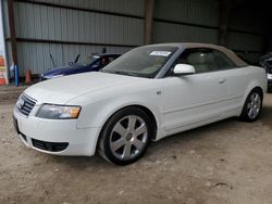 Salvage cars for sale at Houston, TX auction: 2006 Audi A4 1.8 Cabriolet