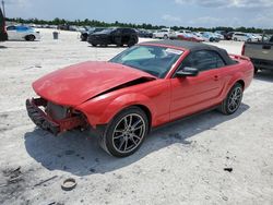 Salvage cars for sale from Copart Arcadia, FL: 2006 Ford Mustang