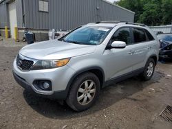 Salvage cars for sale at West Mifflin, PA auction: 2012 KIA Sorento Base