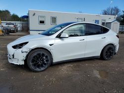 Salvage cars for sale from Copart Lyman, ME: 2021 Tesla Model Y