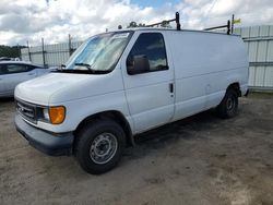 Salvage cars for sale from Copart Harleyville, SC: 2003 Ford Econoline E150 Van