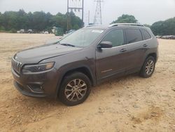 Salvage cars for sale at China Grove, NC auction: 2019 Jeep Cherokee Latitude Plus