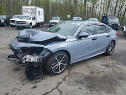 Salvage cars for sale from Copart East Granby, CT: 2024 Honda Civic Touring