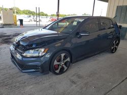 Salvage cars for sale at Homestead, FL auction: 2019 Volkswagen GTI S