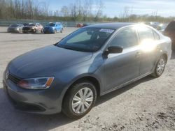 Salvage cars for sale at Leroy, NY auction: 2014 Volkswagen Jetta Base
