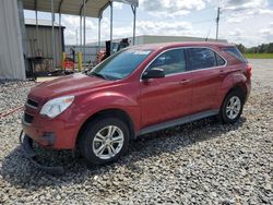 Salvage cars for sale at Tifton, GA auction: 2010 Chevrolet Equinox LS