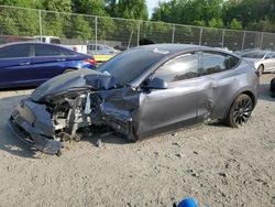 Salvage cars for sale from Copart Waldorf, MD: 2022 Tesla Model Y