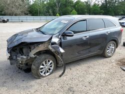 Salvage cars for sale at Greenwell Springs, LA auction: 2017 KIA Sorento LX