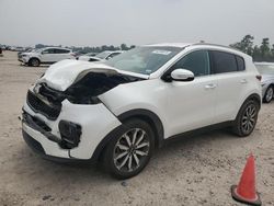 Salvage cars for sale from Copart Houston, TX: 2019 KIA Sportage EX