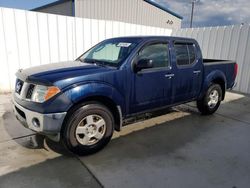 Salvage trucks for sale at Ellenwood, GA auction: 2008 Nissan Frontier Crew Cab LE