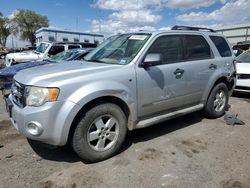 Vehiculos salvage en venta de Copart Albuquerque, NM: 2008 Ford Escape XLT