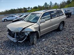 Toyota Highlander salvage cars for sale: 2007 Toyota Highlander Sport