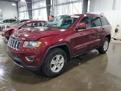 Salvage cars for sale at Ham Lake, MN auction: 2016 Jeep Grand Cherokee Laredo
