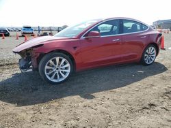 Salvage cars for sale from Copart San Diego, CA: 2019 Tesla Model 3