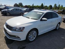 Salvage cars for sale at Portland, OR auction: 2016 Volkswagen Jetta SEL