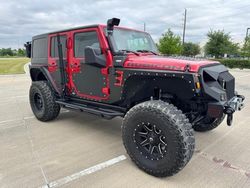 Salvage cars for sale at Houston, TX auction: 2011 Jeep Wrangler Unlimited Rubicon