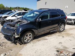 Chevrolet Equinox lt salvage cars for sale: 2016 Chevrolet Equinox LT