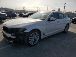 Salvage cars for sale from Copart Sun Valley, CA: 2022 BMW 530 I