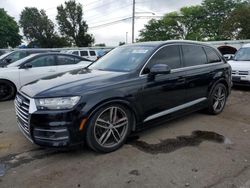 Audi Q7 Prestige salvage cars for sale: 2017 Audi Q7 Prestige