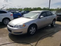 Salvage cars for sale at Louisville, KY auction: 2007 Chevrolet Impala LS