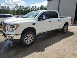 Salvage cars for sale at Harleyville, SC auction: 2017 Nissan Titan XD SL