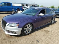 Salvage cars for sale at Elgin, IL auction: 2012 Audi A4 Premium Plus