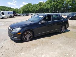 Salvage cars for sale from Copart North Billerica, MA: 2014 Mercedes-Benz C 300 4matic