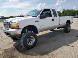 Salvage trucks for sale at Lumberton, NC auction: 2000 Ford F250 Super Duty