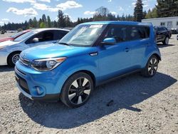 Salvage cars for sale at Graham, WA auction: 2018 KIA Soul +