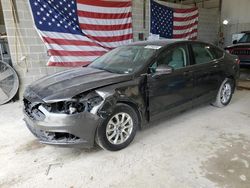 Salvage cars for sale at Columbia, MO auction: 2017 Ford Fusion S