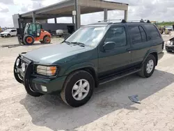 Salvage cars for sale from Copart West Palm Beach, FL: 2001 Nissan Pathfinder LE
