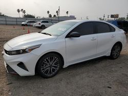 Salvage cars for sale at Mercedes, TX auction: 2022 KIA Forte GT Line