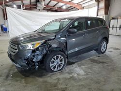 Salvage cars for sale at North Billerica, MA auction: 2017 Ford Escape SE