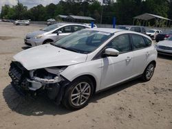 Salvage cars for sale at Savannah, GA auction: 2017 Ford Focus SE