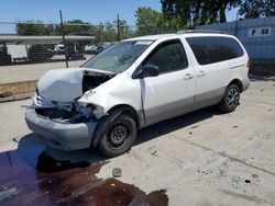 Toyota Sienna ce salvage cars for sale: 2002 Toyota Sienna CE